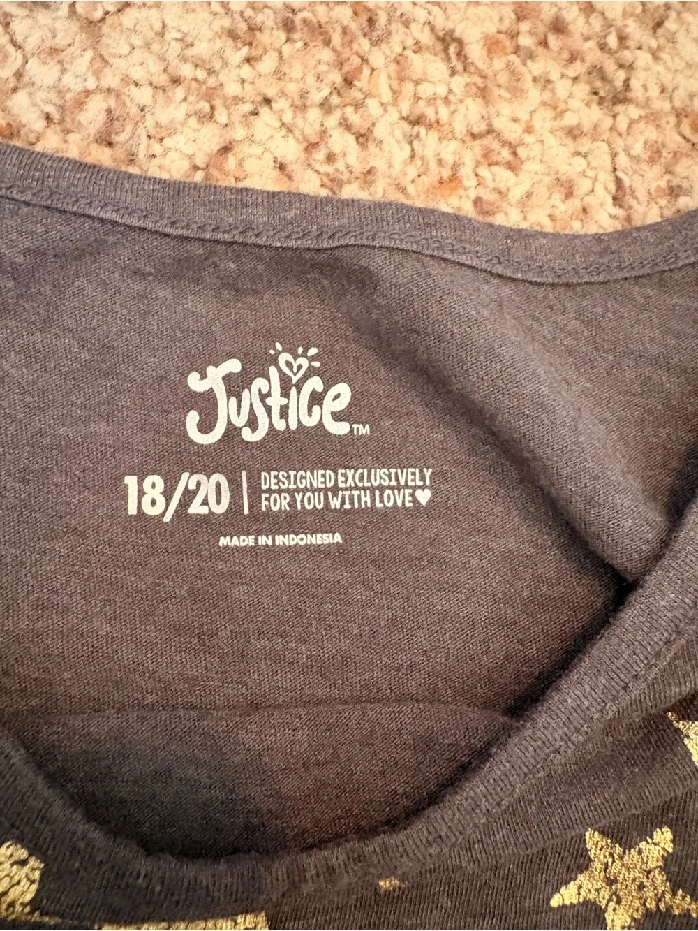 Justice soft grey